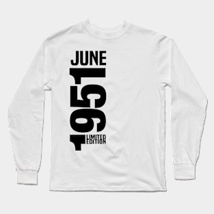 1950 June Long Sleeve T-Shirt